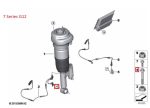 Ori BMW F10 F30 F06 F12 F13 F02 G12 Baut Bawah Mounting Shock Belakang - Image 6