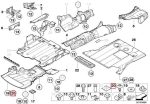 Original BMW E46 Quick Release Screw Baut Kancing Cover Kolong - Image 6