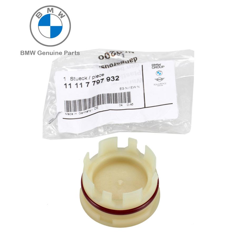 11117797932_A Original BMW N47 B47 B48 End Cap cover with Gasket 11117797932 - Image 1