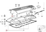 Original BMW E39 M52 Engine Cylinder Cover Silinder Mesin - Image 4
