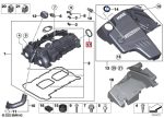 Original BMW F30 F10 F25 X3 F26 X4 N20 Seal Vacuum Pump 11127507217 - Image 5