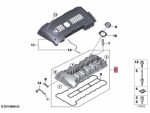Original BMW E90 E92 N54 Engine Cylinder Valve Cover Silinder Mesin - Image 6
