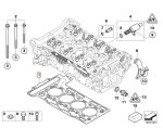Original MINI R55 R56 R57 Cylinder Head Gasket Mesin N14 11127595138 - Gambar 6