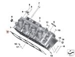 Original BMW K40 K43 K44 Cylinder Head Gasket K1200 K1300 11127712947 - Image 4