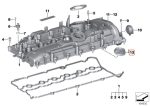 Original BMW Tutup Oli Mesin Bulat B47 B48 B58 11128654637 - Image 4