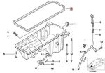 Original BMW E34 E36 E39 E46 E60 Packing Carter Oli Mesin M50 M52 M54 - Gambar 5