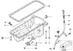 Original BMW Z3 E83 X3 E53 X5 E85 Z4 Baut Carter Bak Oli Mesin M52 M54 - Gambar 5