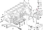 Original BMW E36 E39 E46 Crankshaft Seal Kruk As + Cover M50 M52 M54 - Gambar 4