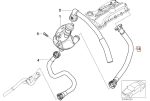 BMW E46 E90 E87 N42 N46 Selang Oli Separator ke Mesin 11157503523 - Image 5
