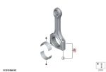 Original BMW F07 550i GT Conrod Stang Piston Mesin S63 - Image 5