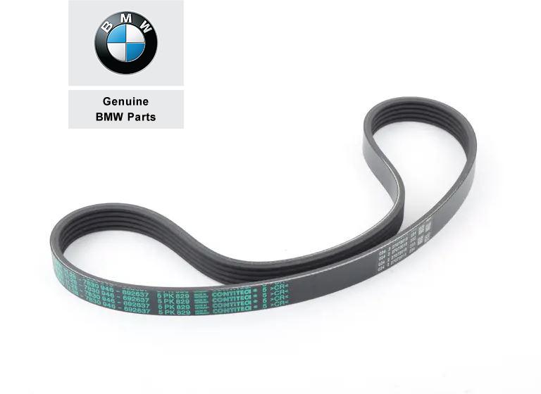 11287830946_A Original BMW E46 M3 Z3M E85 E86 Z4M V Belt Ribbed Fan Belt Tali Kipas 5PKX829 S54 11287830946 - Image 1