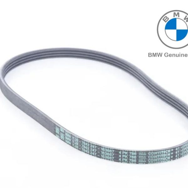 BMW F10 M5 F06 F12 F13 M6 Tali Kipas Kompressor AC 4PKx786 11287843247