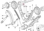 Original BMW E31 E38 E39 E53 X5 E52 Z8 Timing Chain Guide Rail M62 11311741777 - Image 6