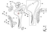 Original MINI R55 R56 R57 R58 R59 Slide Rail Timing Chain Mesin N14 - Image 4