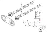 BMW E39 E46 Valve Seal Ring Repair Kit Karet Katup Mesin M52 M54 S54 - Gambar 5