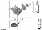 BMW E70 F15 X5 30d N57 Diesel Lower Timing Chain Rantai Oil Pump - Image 4