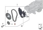 Ori BMW F10 F30 F32 Oil Pump Chain Rantai Pompa Oli N20 11418663609 - Image 5