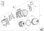 Original MINI R55 R56 R57 R58 R59 R60 R61 Oil Cooler N18 11427552687 - Image 5