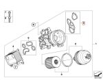 MINI R55 R56 R57 R58 R59 R60 Gasket Seal Oil Cooler N18 11428643758 - Gambar 3