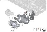 BMW E90 E92 E93 325i 330i 335i N52 N54 Set Baut Aluminium Water Pump - Image 5