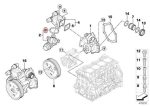 BMW E46 318i N42 N46 Seal Profile Gasket O-Ring Thermostat 11517514943 - Image 3