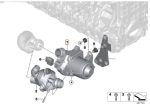 Original BMW E60 E61 E65 E66 N52 Coolant Water Pump 11517586925 - Image 5
