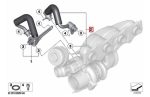 Original BMW F30 F10 F25 F26 N20 Return Pipe Pipa Selang Coolant Turbo - Image 4