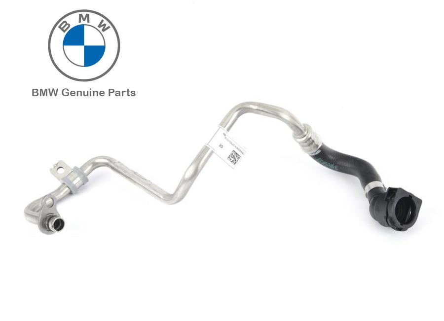 11538854735_A Original BMW F30 LCI B48 Coolant Return Line Pipa Turbo 11537643226 - Image 1