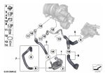 Original MINI R55 R56 R57 R58 R59 R61  Return Pipe Pipa Selang Arus Balik Coolant Air Radiator Turbo 11539845352 - Image 6