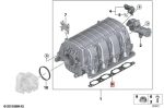 Original BMW E63 E64 E65 E66 E53 X5 Intake Manifold Gasket Steel N62 - Image 3