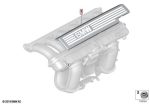 Original BMW E90 E91 E92 E93 Intake Manifold Cover Mesin N52 N53 - Gambar 5