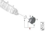 Original BMW F06 F12 F13 650i M6 Pompa Vacuum Pump Mesin N63 S63 - Image 4