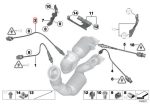 BMW E90 E92 E93 335i N54 Lambda Monitor Oxygen Sensor 11787558087 - Image 5