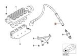 Original BMW E46 318i M43 Ignition Wire Kabel Busi Silinder No 1 - Image 5