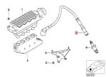 Original BMW E46 318i M43 Ignition Wire Kabel Busi Silinder No 4 - Image 5