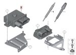BMW E70 X5 35d M57 Glow Plug Preheating Modul Control Unit 12218591724 - Gambar 5