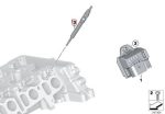 Original BMW F25 X3 20d N47 B47 Busi Pemanas Mesin Diesel Glow Plug - Image 5