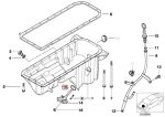 Original BMW Gasket Seal O Ring untuk Oil Level Sensor Oli - Gambar 5