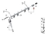 Original BMW High Pressure Fuel Sensor 13537537319 - Image 5
