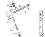 Original MINI F54 F55 F56 F57 F60 Metal O-Ring injector B38 B48 - Gambar 5