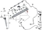 Original BMW F25 X3 20d N47 Fuel Pressure Regulator Valve CR/DRV - Image 5