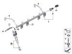BMW High Pressure Fuel Injector Mesin N54 N63 S63 N74 13538616079 - Gambar 6