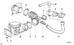 Original BMW E30 E36 318i M40 M43 Engine Mass Airflow Meter MAF - Image 4