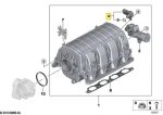 Original BMW E90 E91 E92 E93 Pressure Differential Sensor - Image 5