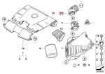 Original BMW E84 X1 E90 320i N46 Air Flow Rubber Boot - Image 5