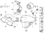 BMW E90 E92 325i 330i Air Intake Filter Saringan Udara Mesin N52 N53 - Image 3