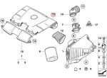 Original BMW E84 X1 E90 320i N46 Intake Manifold Cover