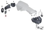 Original BMW F30 320i 328i N20 Jaring Grill Air Intake Udara Masuk - Image 3