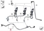 Original BMW F30 F36 N20 Fuel Tank Breather Line Selang Bensin Bawah - Image 6