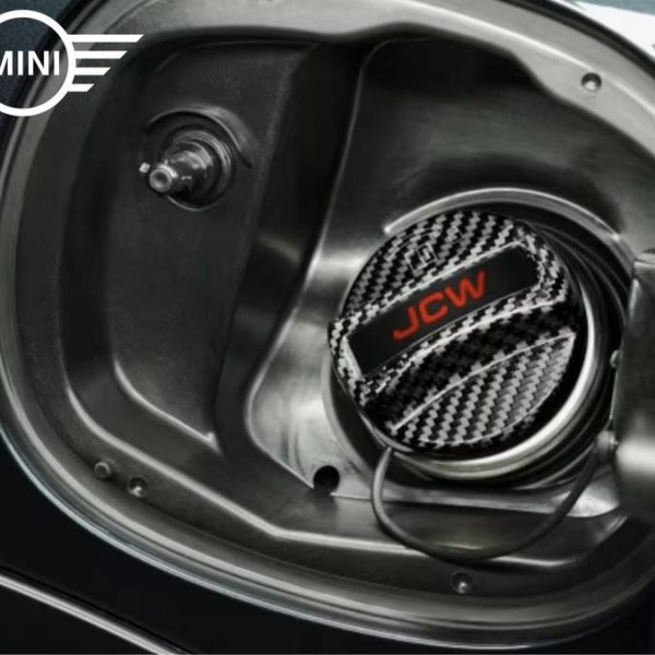 Original MINI Cooper F65 F66 F67 U25 JCW Carbon Fiber Fuel Filler Cap Tutup Tangki Bensin